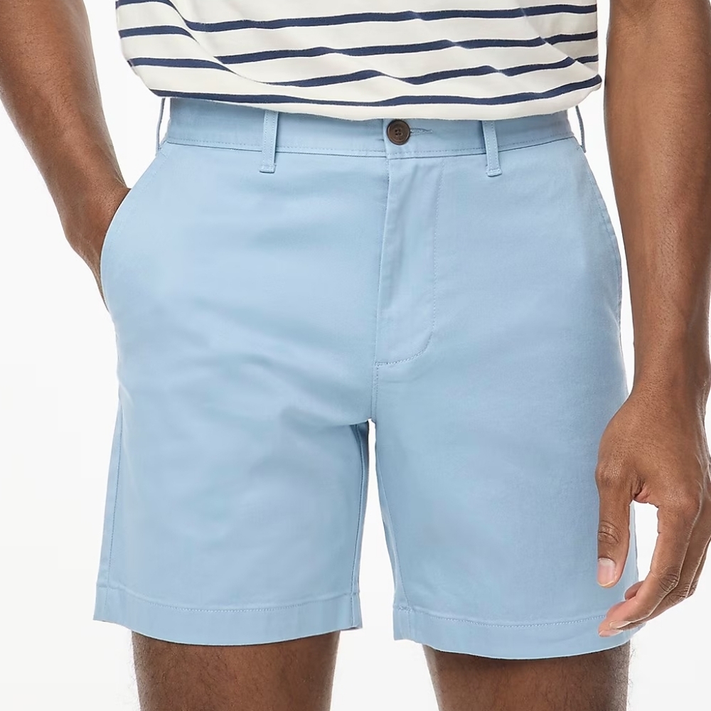 J. Crew Men's Flex Chino Short Waist Size 34"